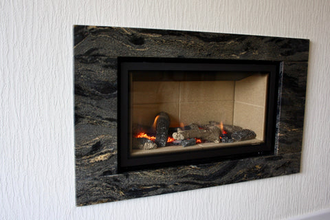 Gazco Studio 1 with pure marble slips