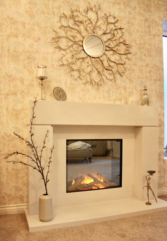 blazes. blazesfiresurrounds, gateshead, Newcastle, Gotham, micro marble, electric fire, fire surrounds